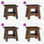 Solid Wood Accent Stool