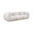 Arezza Stone White Basketweave Modular Sofa