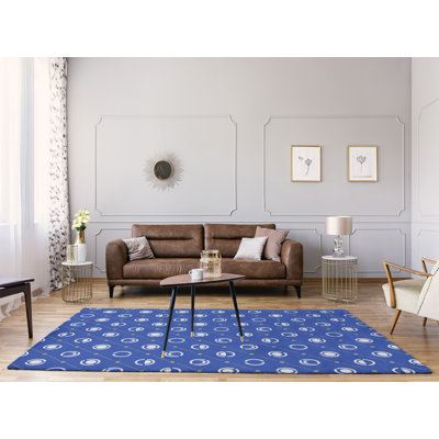 Chenille Geometric Indoor Rug