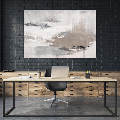 «Houston Is Calling On Canvas» par Daleno, reproduction d'art