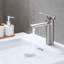 Single Hole Bathroom Faucet with Drain Assembly-39301447