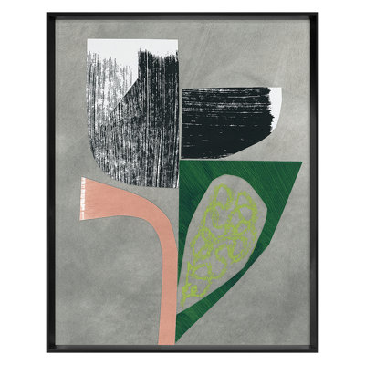 Flower Collage 9 Print by Renee Stramel