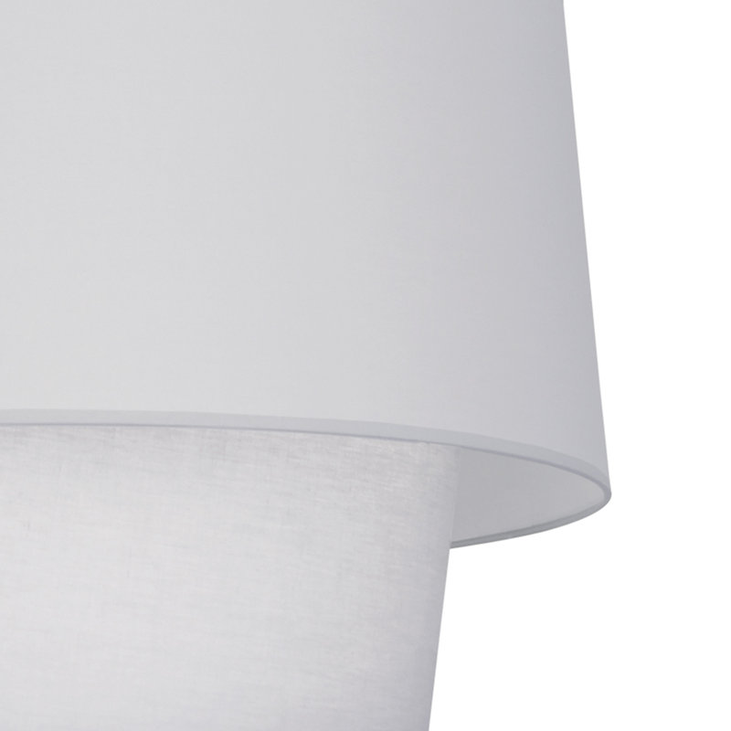 Lampe sur pied 62,75 po Decker, Gris fumée, Laiton moderne