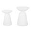 Charmante table d'appoint en métal au design moderne et durable-100307979