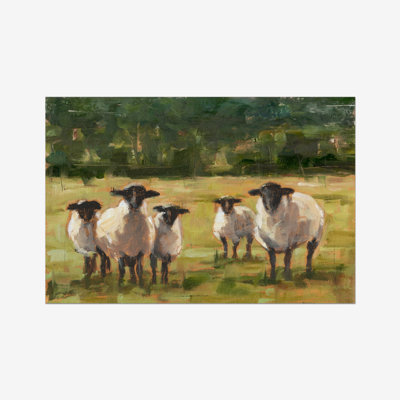 Babsy Sheep Family I - Painting