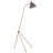Werner 54'' Gold LED Task Floor Lamp