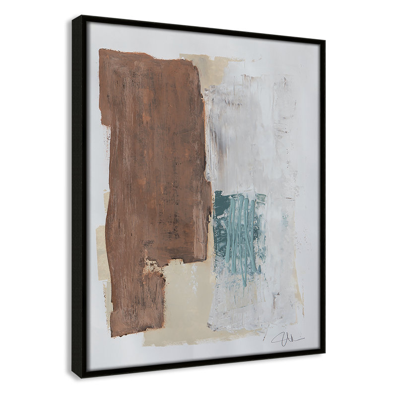 Together We Work " Together We Work I " by Filippo Ioco, Espresso Framed, 15.5'' H x 12.5'' W x 2'' D