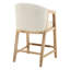 Tabouret de bar et de comptoir rembourré Daina-112576565