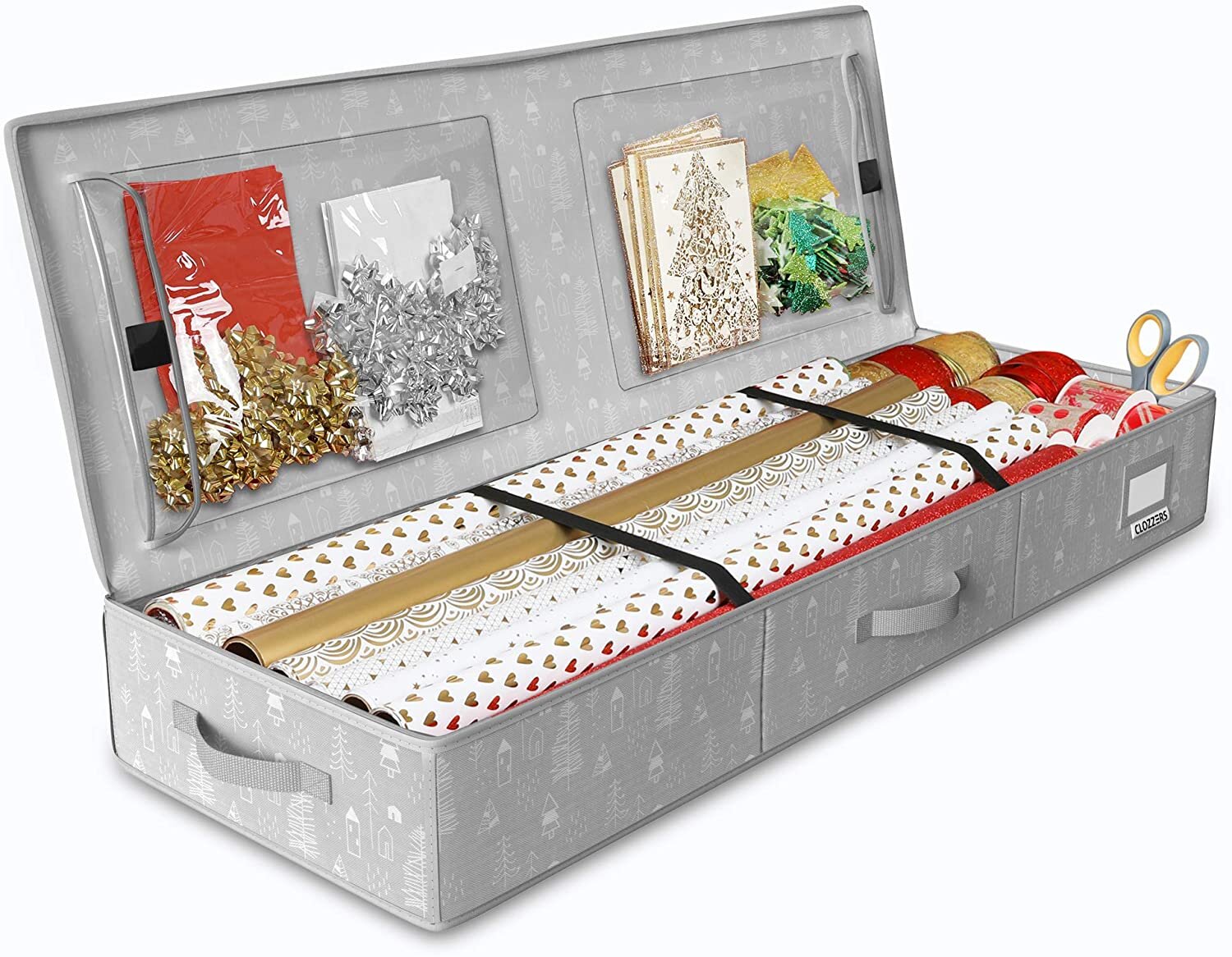  Premium Gift Wrap Organizer, Christmas Wrapping Paper