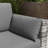 Patio Wicker PE Rattan 3-Seat Sofa