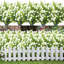 20 paquets de fleurs artificielles résistantes aux rayons UV sans fade ...