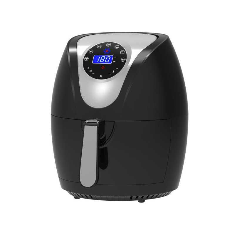 Friteuse à air tactile numérique 3,22 litres Gravitti, Noir