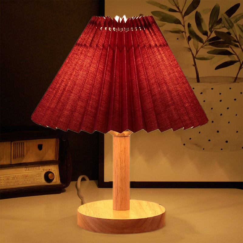 Lampe de table pour chambre à coucher à intensité variable avec table de chevet à intensité variable avec abat-jour en tissu de lin pour le bureau