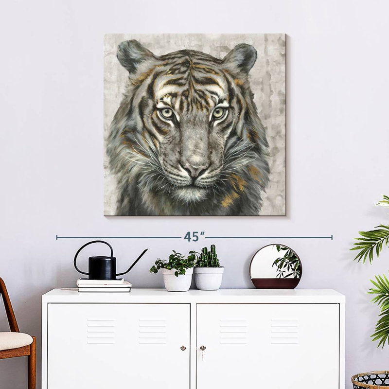 Brampt Tiger Presence, H 30 po x l 30 po