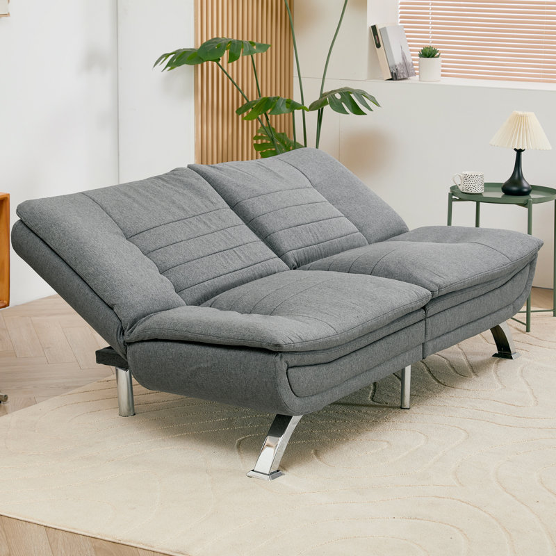 Single 135cm Upholstered Convertible Sofa