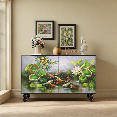 Buffet 59,1 po à quatre portes