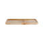 Plateau rectangulaire en marbre travertin Montana
