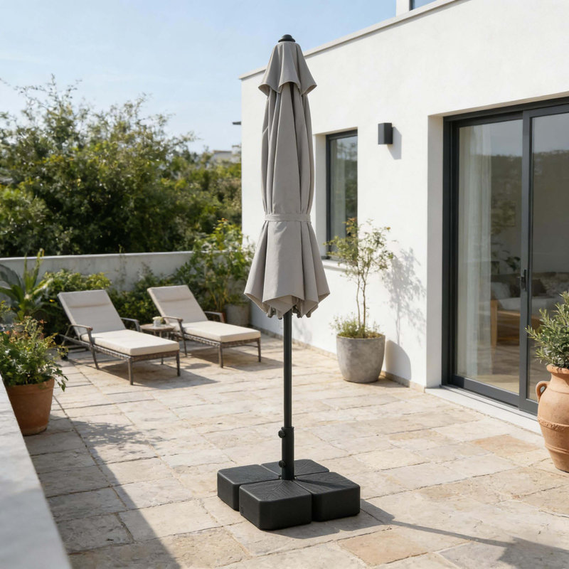 Base de parasol d'extérieur, base de parasol de jardin