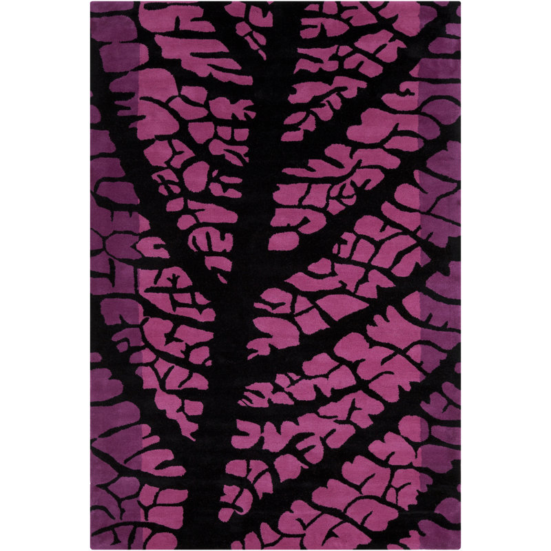 Tapis abstrait en laine touffeté à la main Ailey
