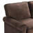 Serta Copenhagen 61" Round Arm Fabric Loveseat with Storage-1222613323