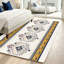 Tapis bohème à motifs floraux, décor de salon, tapis d'intérieur doux et moelleux, résistant aux taches, antidérapant et lavable à la machine, décoration et accessoires pour la maison, décoration bohème, tapis de salon-1204352643