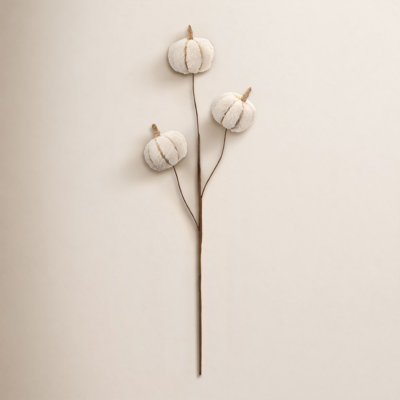 Pumpkin Floral Stems