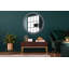 Huldar Glass Flat Wall Mirror-1657696277