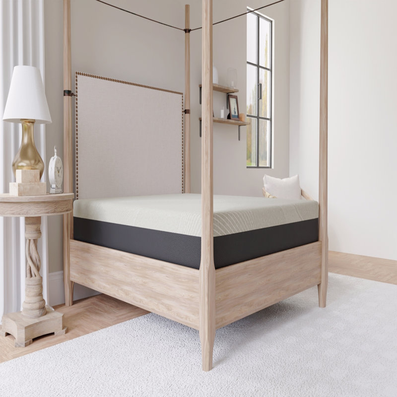 Matelas en mousse viscoélastique gélifiée 8 po, Lit simple, 8"