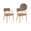 48cm H Boucle Upholstered Upholstered Back Armchair-646522193-646522195