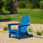 Chaise Adirondack pliante en plastique Leighton-54930199