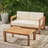 Genser Loveseat & Coffee Table