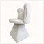 Chaise de coiffeuse avec dossier papillon, chaise d'appoint pivotante-1692926145