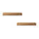 Rayne Poplar Floating Shelves
