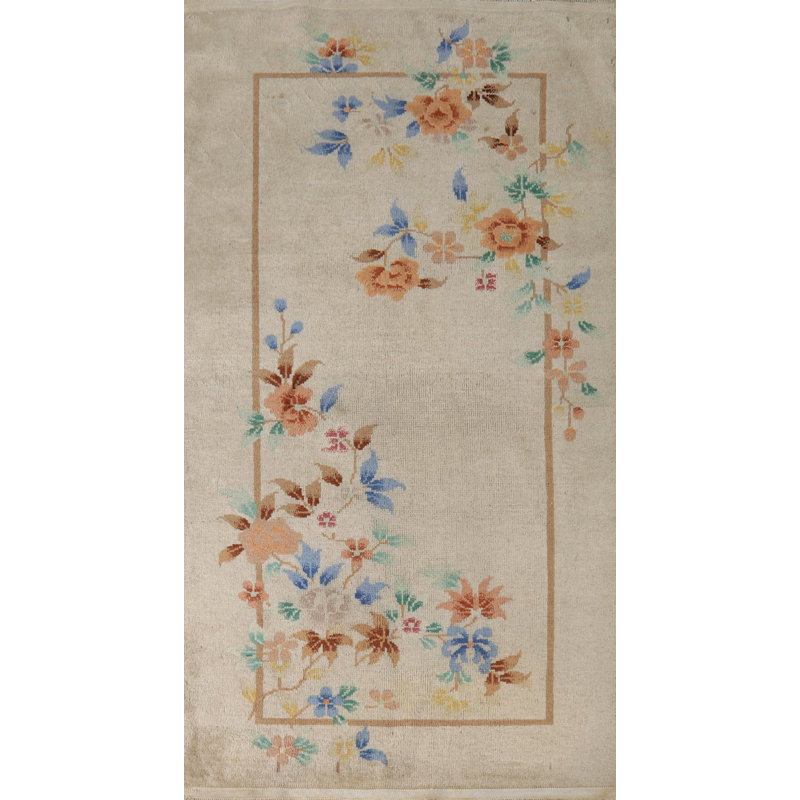 Tapis chinois Art Deco 3 x 5