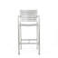 Tabourets de bar d'extérieur 29,50 po avec structure en aluminium antirouille