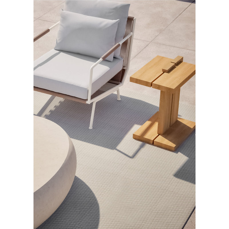 Outdoor Square Teak Side Table