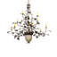 Lustre traditionnel de style bougie 14 lumières Wenzel