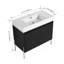 Meuble-lavabo sur pied 36 po avec lavabo en résine, armoire de rangement avec portes à fermeture douce-1725462940