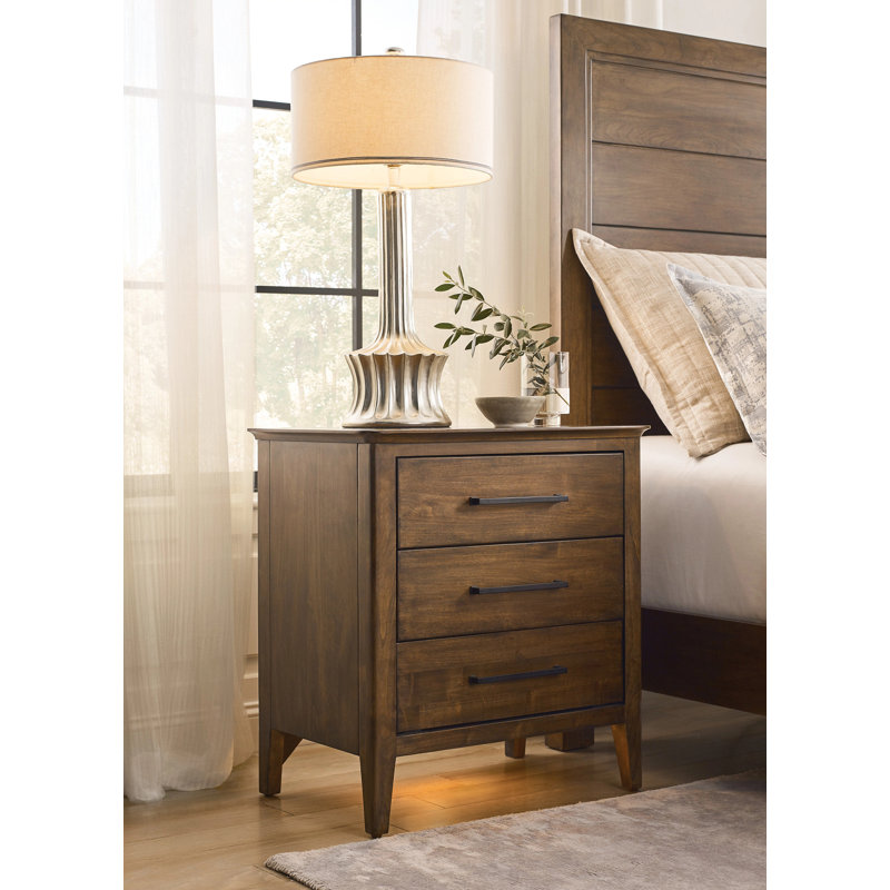 KEITHON THREE DRAWER NIGHTSTAND