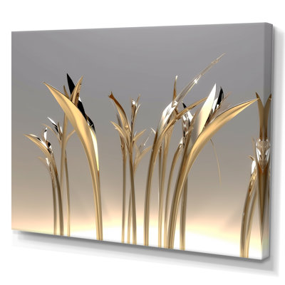 «Golden Twig Blossoming», impression sur toile