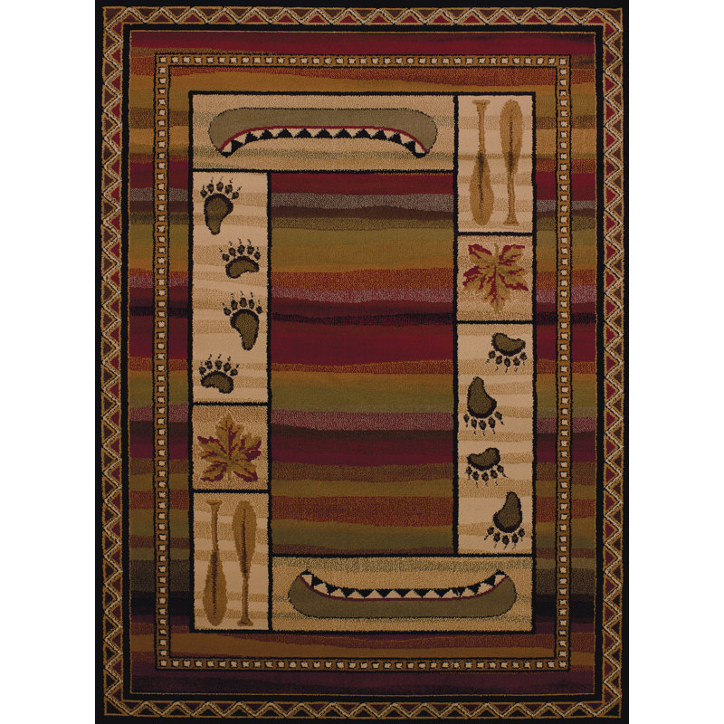 Woolsey Abstract Indoor Rug, Rectangle 7'10" x 10'6"