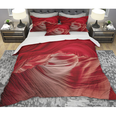 Modern & Contemporary Polyester Abstract Duvet Cover