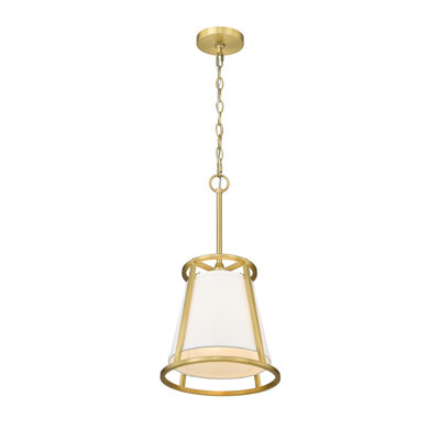 Luminaire suspendu tambour 1 lumière