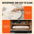 Electric Warming Tray Rollable Food Warming Mat w/ Temp Control for Buffet