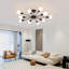 Plafonnier semi-encastré 27,6 po 10 lumières Parret-1858034570