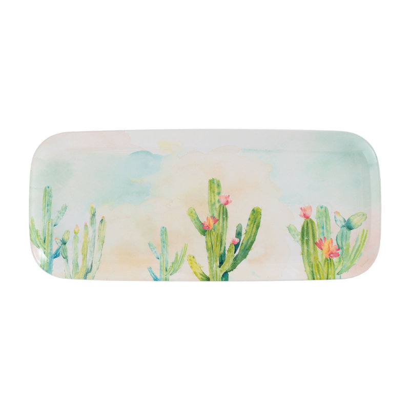 2-Piece Cactus Garden 15" Tray