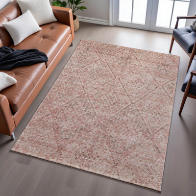 Premium Machine Washable Gurubaksh AMF1148 Moroccan Rug