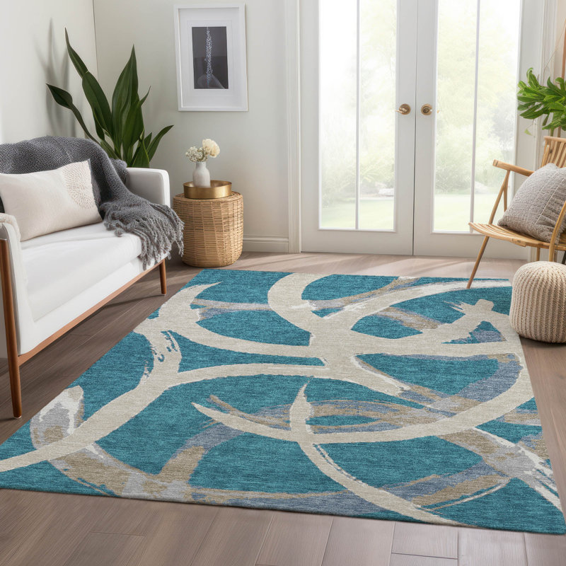 Tapis lavable à la machine de qualité supérieure Mayfield AMF1022, Rectangle 2 pi 6 po x 3 pi 10 po