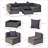 Versatile 7-Piece Outdoor Wicker Sofa Set With Durable Steel Frame And Comfortable Cushions For Year-Round Use-1688594320-1688594330