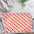 Peppermint Stripes 24-Sheet Premium Paper Placemats